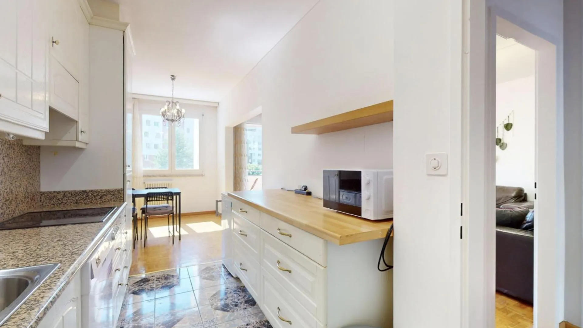 Spacious Two-Bedroom Apartment Genève 0*,